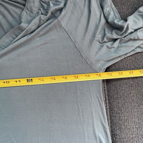 LAKE Pajamas Nightgown XS Oversized Maxi Sleep Blue Soft Comfy Lightweight EUC - Picture 12 of 14